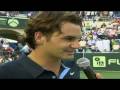 Abu Dhabi 09: SF Roger v Murray (Roger's interview)