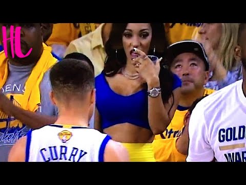 Model Who Creeped Steph Curry Sat Two Rows In Front Of Steph’s Family