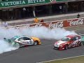 Ford vs Holden Burnout