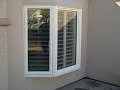 A bay window we installed in a stucco...