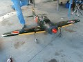 rc airplane 4 cilinder nitro nice sound from Monterrey Mex