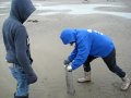 clamming at seaside 2009