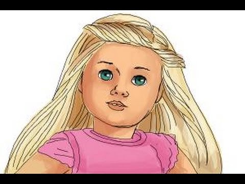 how to draw mckenna american girl