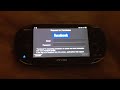 FaceBook, Twitter and Netflix are now live in the PS Store! Get downloading! Just scroll through top downloads. You'll see them. They all work great. Similar to Android-esque apps. Unfortunately YouTube DOES NOT work on the Vita. Yet... No Flash support in the browser and no native YouTube app.