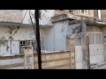 RT @THE_47th: The street where my aunt lives.... Watch what Assad Forces do when they pass by a street #Homs http://t.co/fqFIeqPy