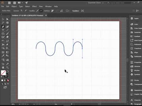 video-linktoworks-Drawing Curve Lines in Adobe Illustrator