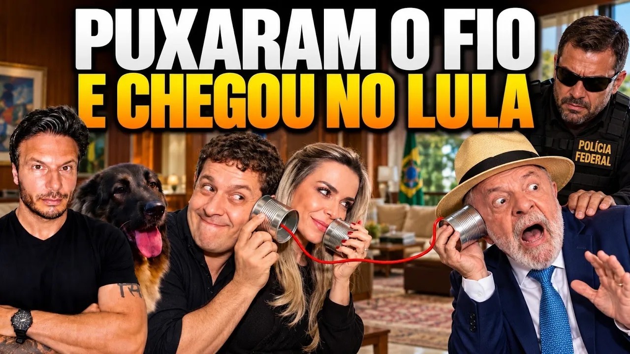 ACABOU PF DESCOBRE QUE LULA PARTICIPOU DO ESQUEMA DE ROBERTA LUCHSINGER!