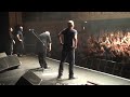 PIXIES first night in Dublin! Waving goodbye from the stage.