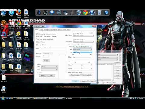 how to use vent while playing swtor