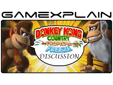 country - http://www.GameXplain.com Reggie just confirmed at VGX that Cranky Kong is the 4th playable character in Donkey Kong Country: Tropical Freeze for the Wii U, ...