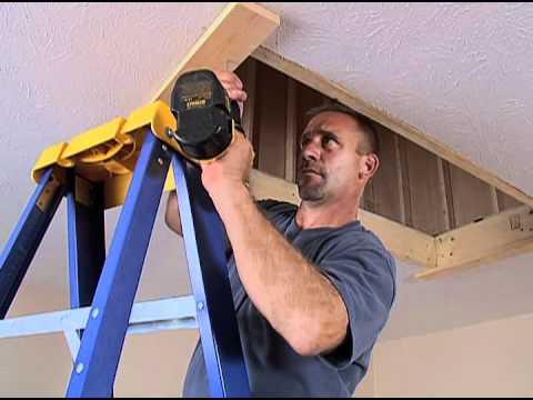 how to fit attic stairs