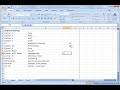 excel tutorial - Excel 2007 Tutorial 24: Shortcut Keys