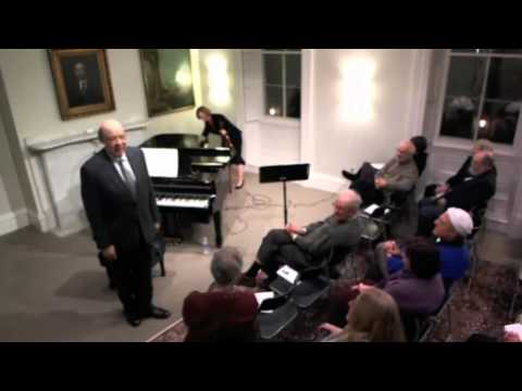 RosenbachMuseum - This is a recording of the first performance on January 18, 2012 at the Rosenbach Museum & Library. Since 1998, the Rosenbach Museum & Library has commission...