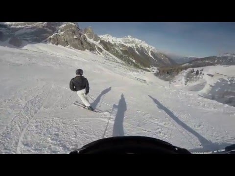 Видео полного спуска по трассе в Fulpmes