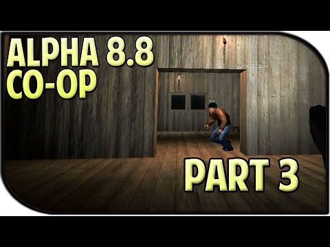 7 Days to Die Coop Gameplay w/ Taco Part 3 - Scary Night!