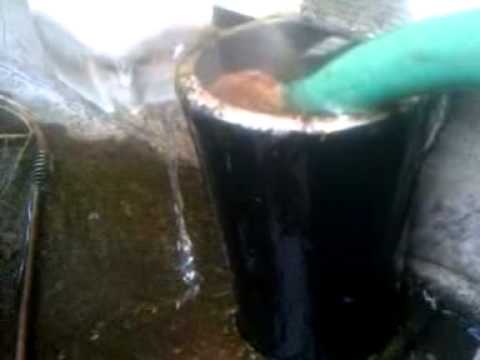 how to unclog downspouts from the ground