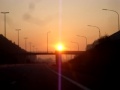 Dawn on Brussels - Liege motorway part 2 of 2