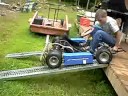 Joe rolls a car down ramps 2 Joe rolls a car down ramps 2