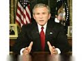 bush habla de un mensaje de osama bush habla de un mensaje de osama