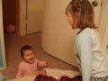 Jugando con la cobija