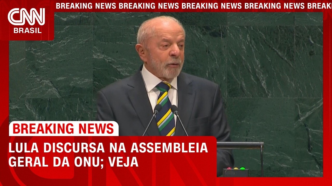 Lula discursa na Assembleia Geral da ONU; veja íntegra | LIVE CNN