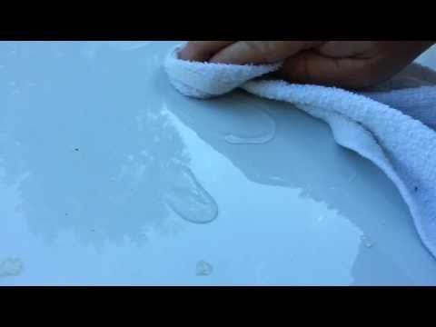 how to remove tree sap from a car