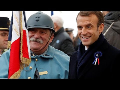 Frankreich: Macron besucht Schlachtfelder des Ersten We ...