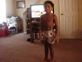 little boy dancing crazy