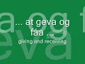 Faroese language lesson