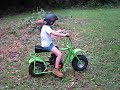 Dayla on her Motorcycle Dayla on her Motorcycle