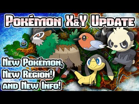 Pokémon X & Y: New Pokémon, Kalos Region, and TONS more!