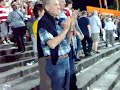 Das Ende vom Spiel Fans feiern ihre Mannschaft(Bayern)