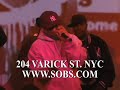 hip hop lives at sob's with grand puba doing the classic whats the 411 and dropping some knowledge with a acapella freestyle schooling the youth...listen only hip hop brings you hip hop like this
