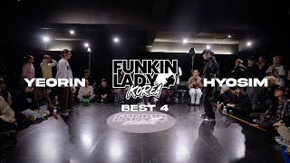 Yeorin vs Hyosim – 2024 Funkin‘lady korea Semi Final