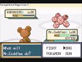 Teddiursa low level solo run - Rival in Saffron