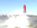 Backflips on boat wakes