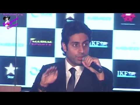 Abhishek Bachchan at Press Conference for  'Jaipur Franchise in Pro Kabaddi League'
