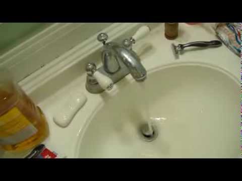 how to drain air from water pipes