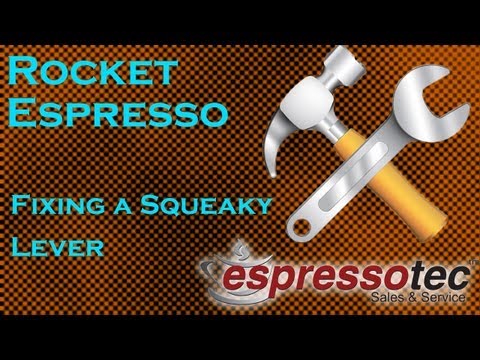 Rocket Espresso Machine Maintenance – Fixing a Squeaky Grouphead Lever Rocket Espresso Machine Maintenance – Fixing a Squeaky Grouphead Lever
