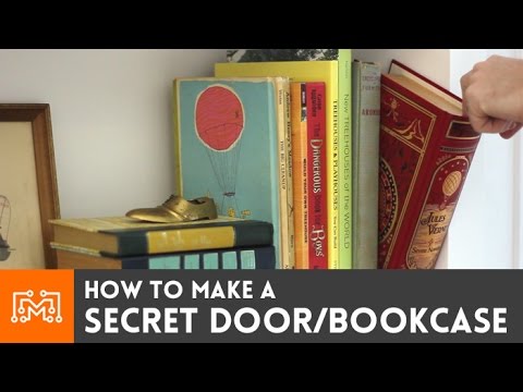 how to make a secret door