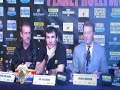 Joe Calzaghe vs Bernard Hopkins PC part 1