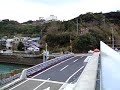 Moving bridge over port Tai, Kochi, Japan