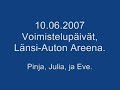 1 lk:n vapaa: pinja, julia, ja eve