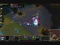 So in the last 3-4 days, I've been solo queuing Mundo to 1-up Tree Eskimo. I think of all the Mundo games, I went like 15-4. Not too shabby. Here is a video of my refined mundo play. To my suprise, Mundo is pretty beasty and is pretty fun in random plays.