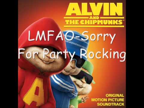 Alvin and the chipmunks~LMFAO-Sorry For Party Rocking