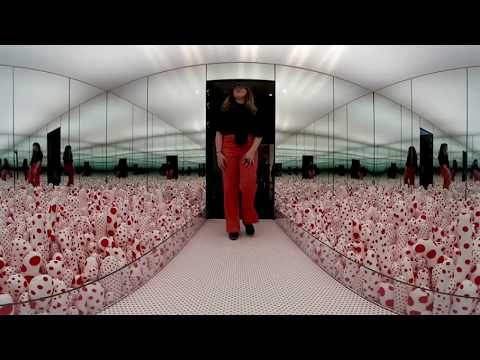 Experience “Yayoi Kusama: Infinity Mirrors” in 360 degrees - YouTube