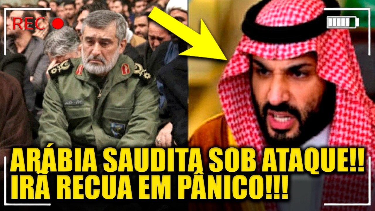 Regime RECUA APAVORADO após ataque desastroso na ARÁBIA SAUDITA!!!