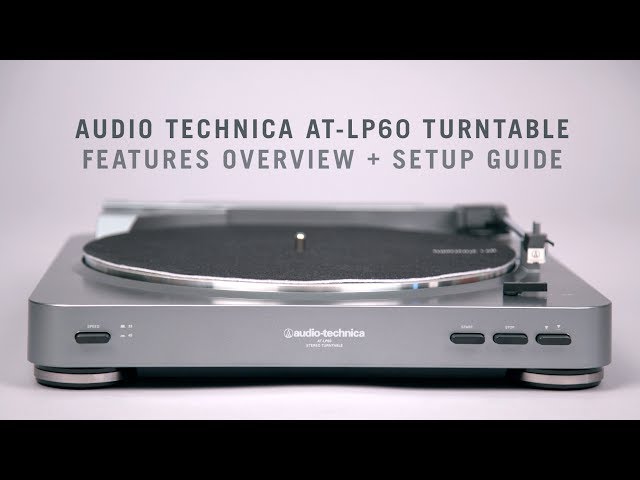 Audio Technica Model AT-LP60 Stereo Turntable Like New Condition in Arts & Collectibles in Mississauga / Peel Region