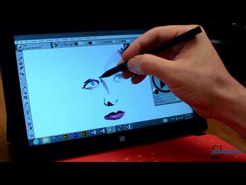 Surface Pro with Wacom WinTab Drivers makes Photoshop, Painter, Illustrator, etc. Excellent