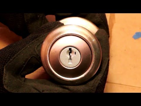 how to turn a kwikset lock upside down